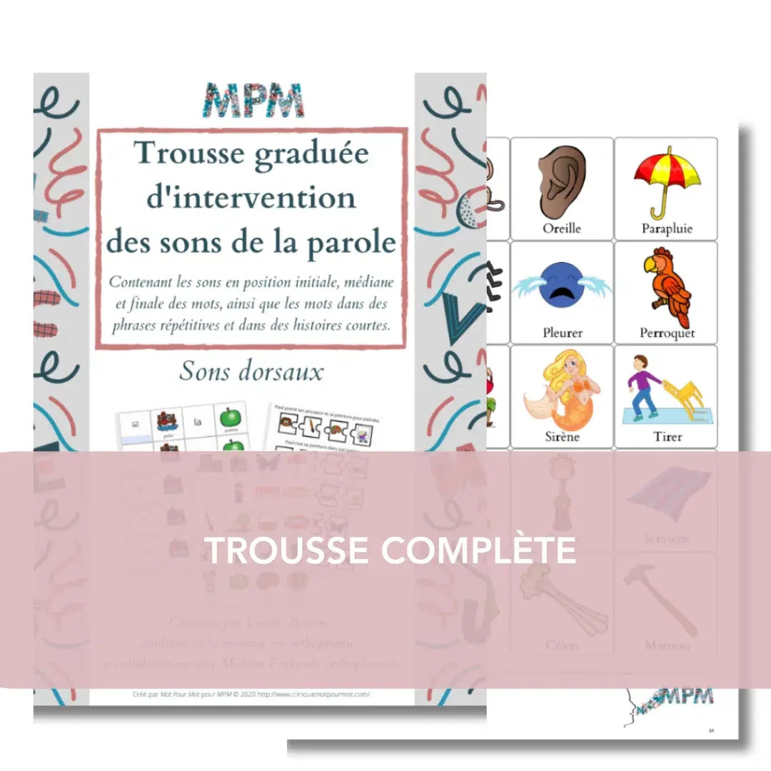 Trousse complète des sons - téléchargeable