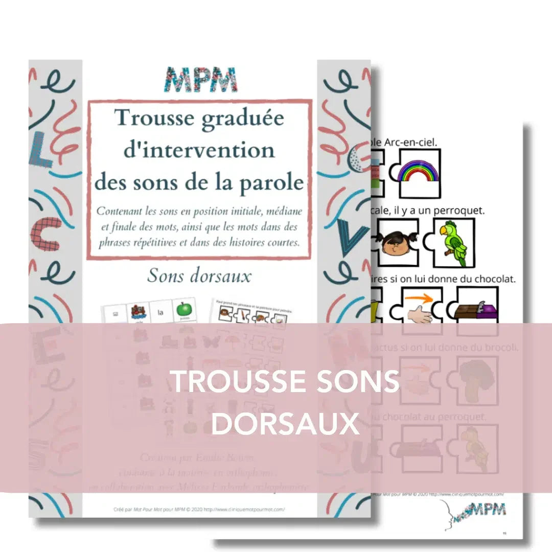 Trousse sons dorsaux - Téléchargeable