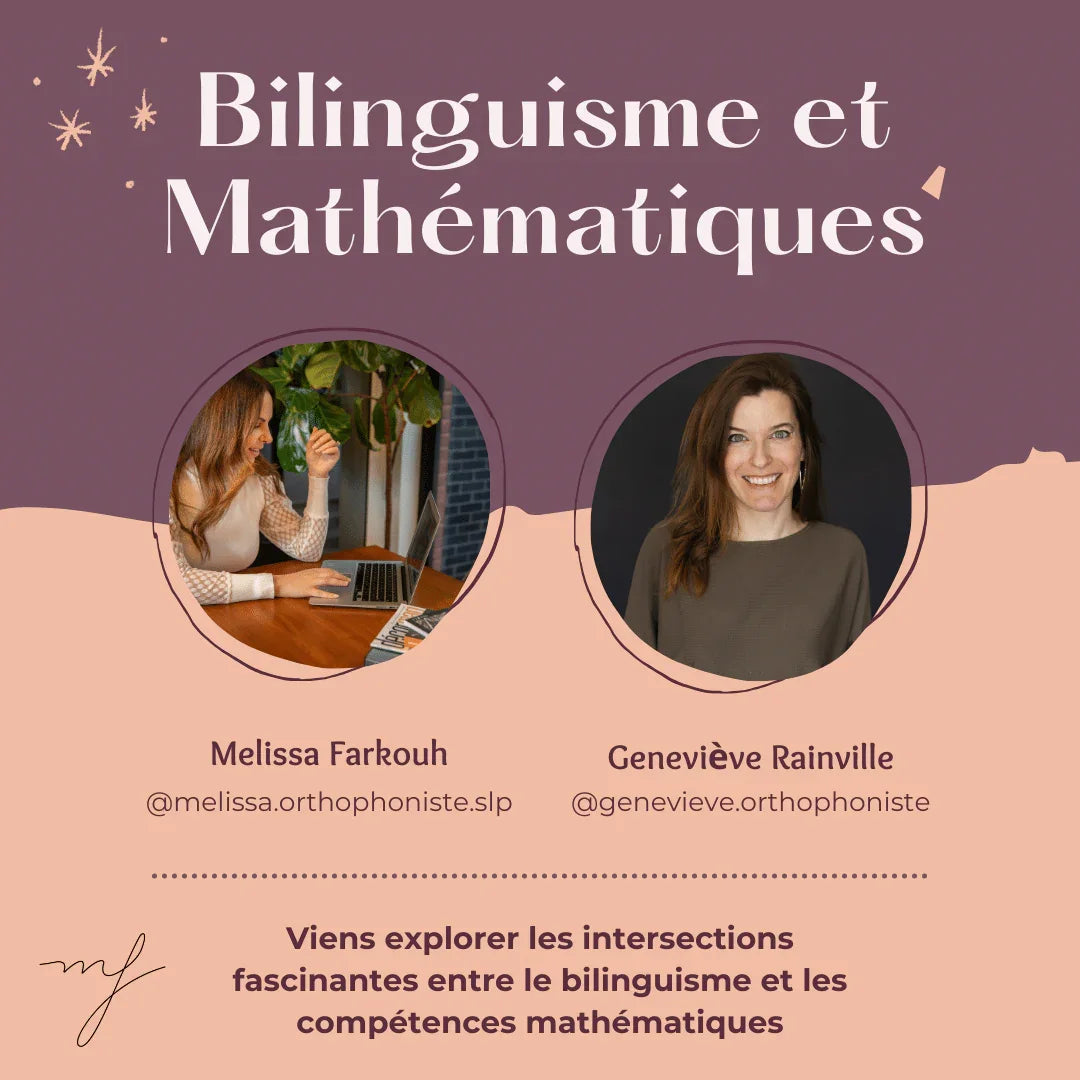 Bilinguisme et compétences mathématiques - Conférence pré-enregistrée