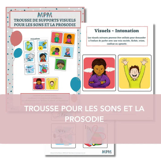 Supports visuels pour les sons et la prosodie - Téléchargeable
