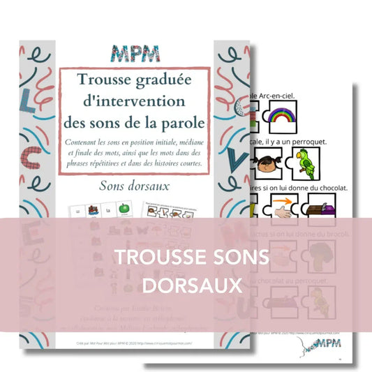 Trousse sons dorsaux - Téléchargeable